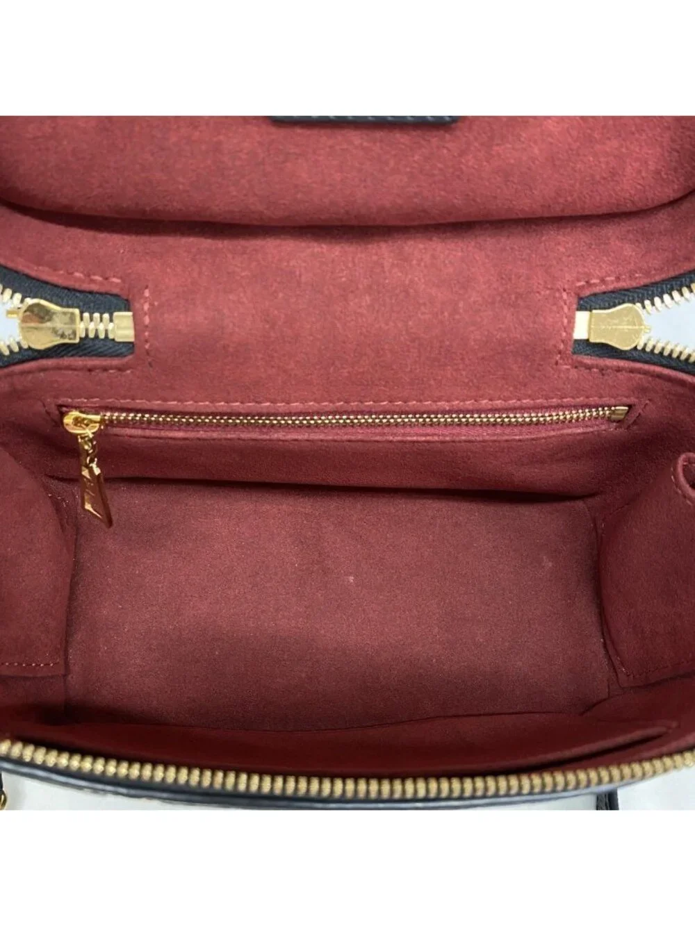 Louis Vuitton Vanity Bag Monogram Empreinte Bicolor PM Black Beige 2-Way